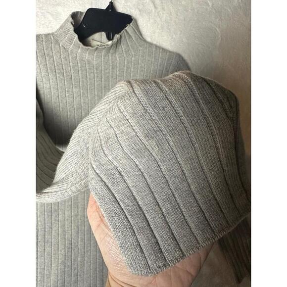Wilfred Gray 100% Wool Long Sleeve‎ Mock Neck Sweater Size XS - Picture 6 of 6